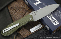 Brutalica Ponomar Folder knife D2, olive/stonewash