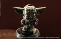 Brass Bead Yoda