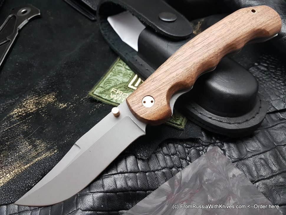 Lovkiy knife (95Х18, wood)