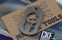 Dog tag Molon labe (Ti)