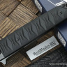 Brutalica Badyuk Tanto knife D2, black/blackwash