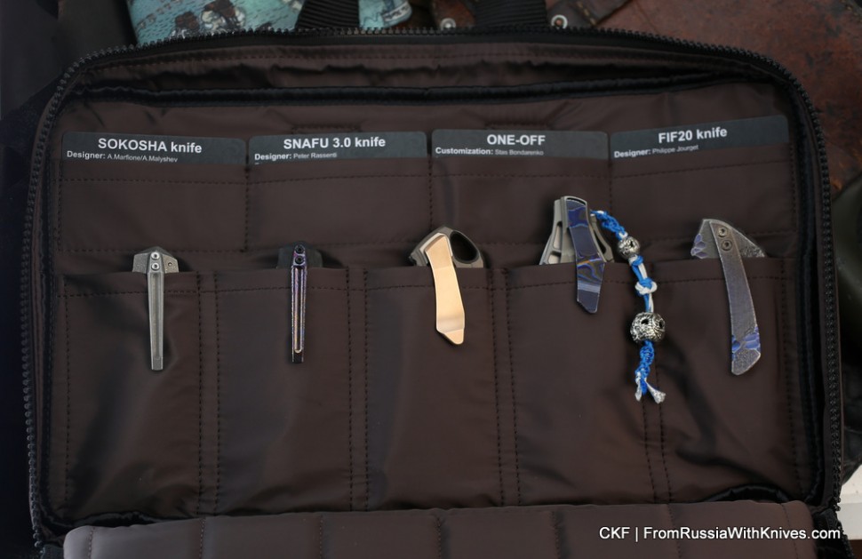 CKF Knife Storage Bag (10 pockets)