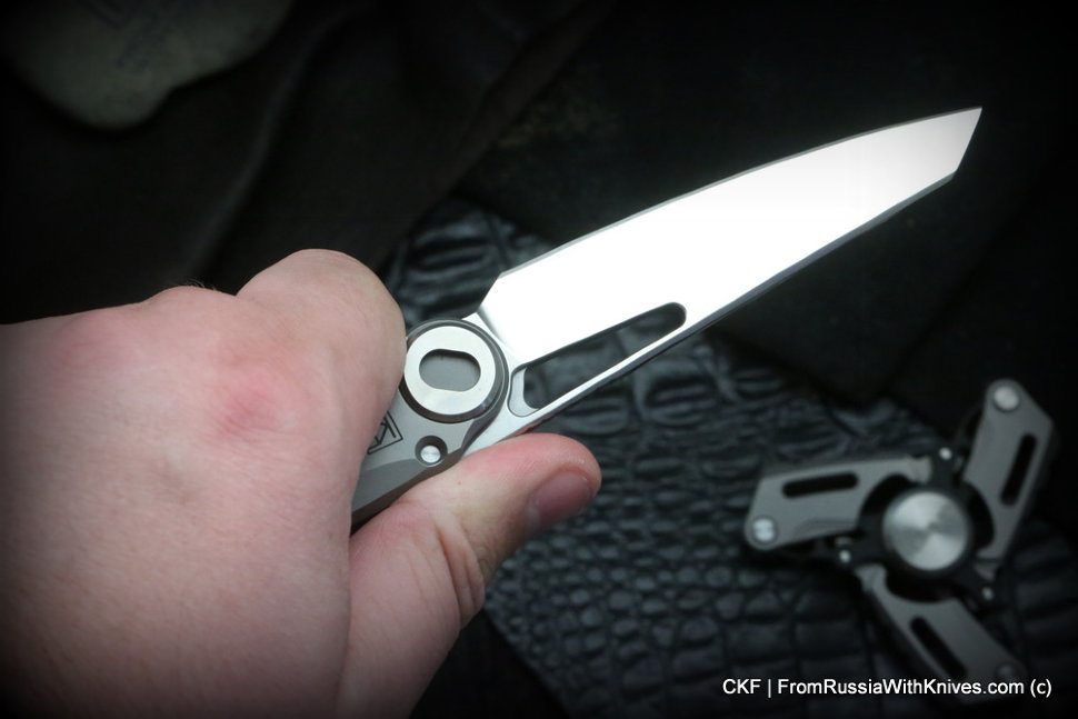 DISCONTINUED - CKF/Snecx TERRA knife collab (Ti)