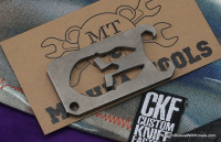 Mishka tools Dog tag Molon labe (Ti)