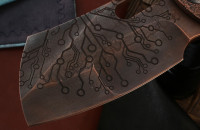 One-off CKF/Matthew Christensen Big Brutus knife -Plata-   