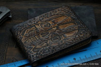 Custom Leather Wallet CKF Trinity 3