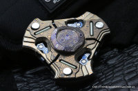 One-off CKF Pepyakka 3K fidget spinner puzzle