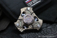 One-off CKF Pepyakka 3K fidget spinner puzzle