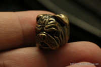 Brass Bead -Dog1-