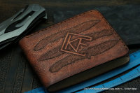 Custom Leather Wallet CKF Trinity 5