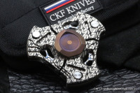 One-off CKF Pepyakka 3K fidget spinner puzzle (2)