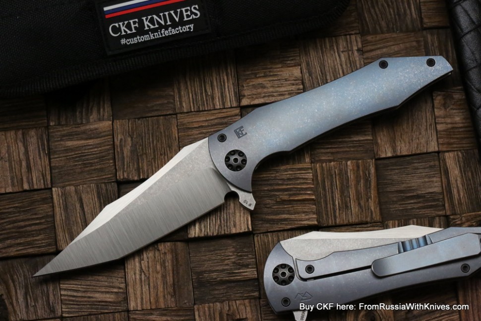 CKF/Gavko Tiger Flipper collab knife