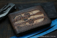 Custom Leather Wallet CKF Trinity 6