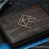 Custom Leather Wallet CKF Trinity 6