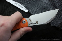 Brutalica Tsarap folder (D2, orange G10)