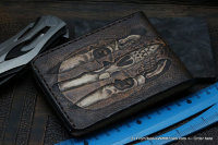 Custom Leather Wallet CKF Trinity 7