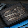 Custom Leather Wallet CKF Trinity 7