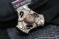 One-off CKF Pepyakka 3K fidget spinner puzzle (4)