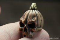 Pumpkin 41 Bead (3 metal parts)