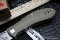 Brutalica Tsarap folder (D2, tan G10)