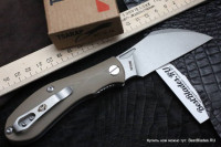 Brutalica Tsarap folder (D2, tan G10)