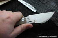 Brutalica Tsarap folder (D2, tan G10)