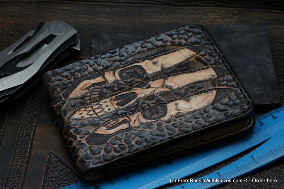 Custom Leather Wallet CKF Trinity 8
