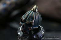 Pumpkin Patina 41.1 Bead (3 metal parts)