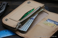 Custom Leather Clutch Wallet CKF MGTSH