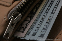 Custom Leather Clutch Wallet CKF MGTSH