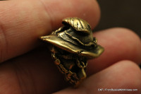 Brass Bead -Scull2-