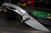 One-off Morrf-4 Knife Customized (engraving)