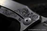 One-off Morrf-4 Knife Customized (engraving)