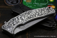 One-off Morrf-4 Knife Customized (engraving)