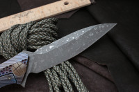 #18 Rabbit Knife customized (Alexey Konygin design, s35vn, titanium, bearings)