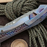 #18 Rabbit Knife customized (Alexey Konygin design, s35vn, titanium, bearings)