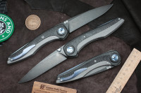 SUKHOI 2.0 BW (Anton Malyshev design, S35VN, 2rbs, titanium+CF)