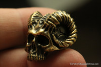 Brass Bead -Demon1-