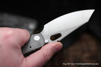 CKF/Rotten Evolution 2.0 (grey Ti handle, grey Ti clip &amp; spacer, M390 satin/stonewash).