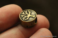 Brass Bead -Tree-