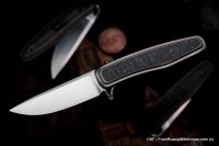CKF SM-Special knife (Alexey Vorobyov, M390, Ti, CF, zirc)