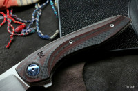 Gratch СB (M390, Ti+CF, bearings, hand rubbed satin finish)