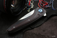 Gratch СB (M390, Ti+CF, bearings, hand rubbed satin finish)