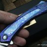 Seraphim Vect M390Tim custom knife (M390, Ti, Timascus)