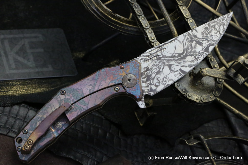 One-off customized Morrf Knife -TKTKD-