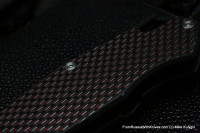 DISCONTINUED - Farko knife (red G10, M390, Ti, bearings)