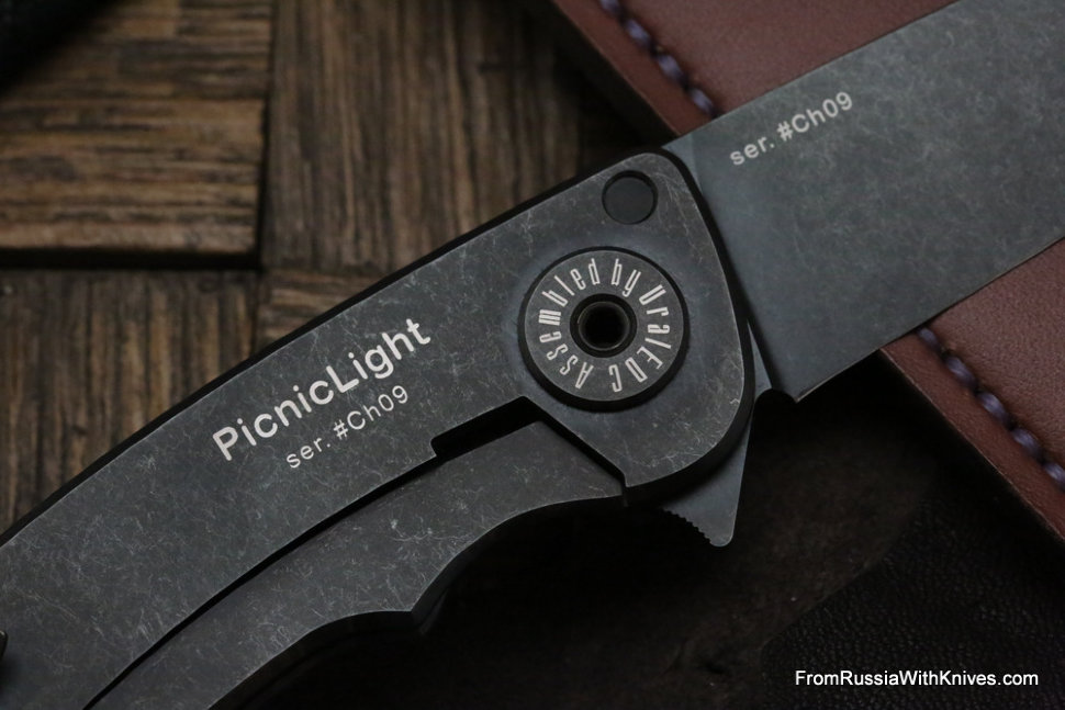 Custom PicnicLight (S90V DLC, timascus, steel)