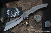 Seraphim Knives Nautilus custom knife (M390, Ti) 