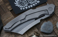 Seraphim Knives Nautilus custom knife (M390, Ti) 
