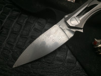 Full Custom Decepticon (damascus, Ti, timascus, bearings)